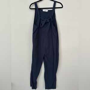 Navy Romper/Coverall